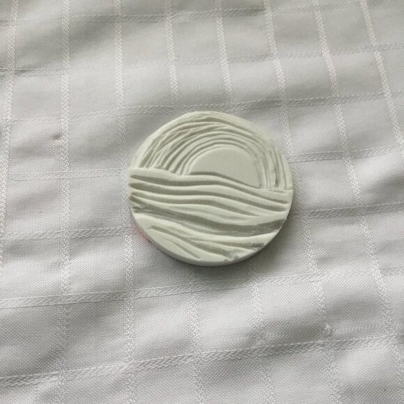 Two sides hand made rubber stamp - Picture 1 of 4